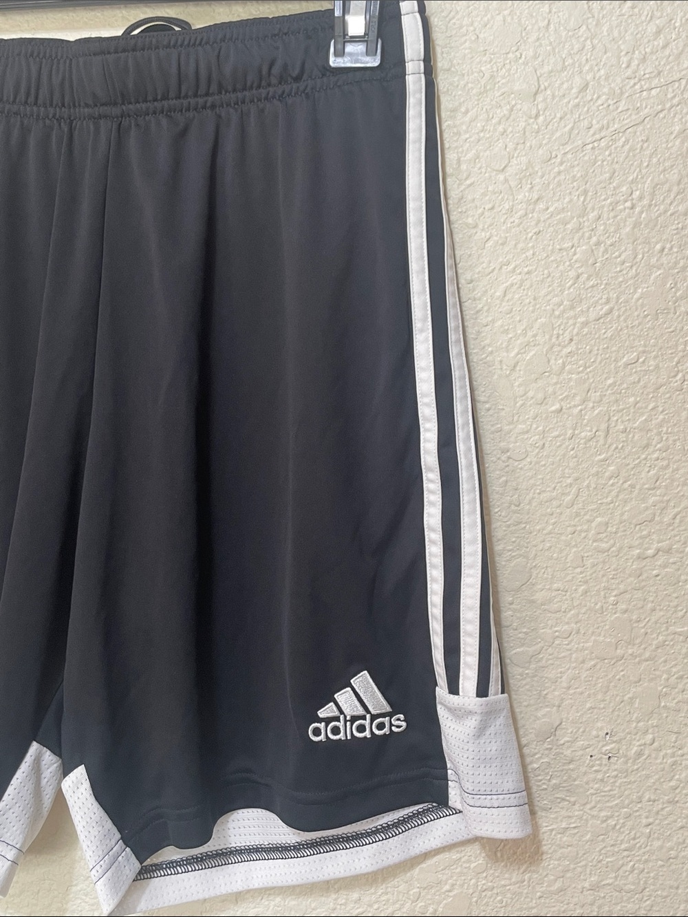Adidas Men's Black And White Shorts. Good Condition. Size M. - Picture 2 of 5
